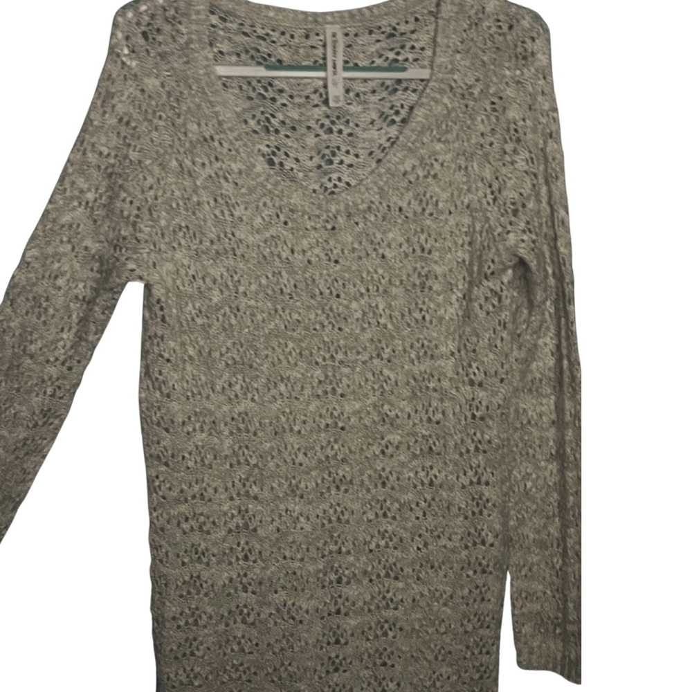 Bethany Mota long sleeve tee Holes see through